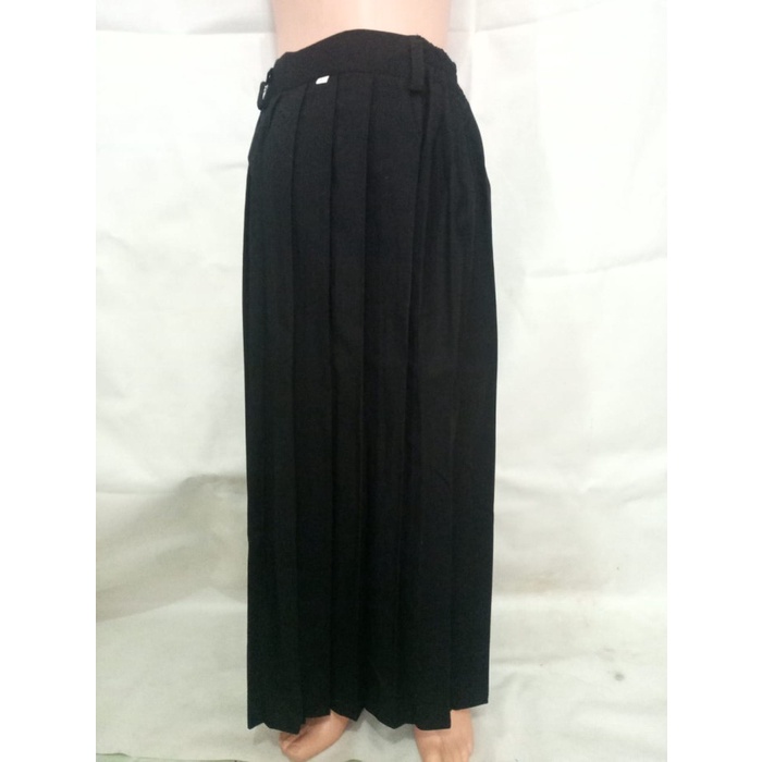 Rok Panjang Anak Sekolah SD Hitam - Size:3