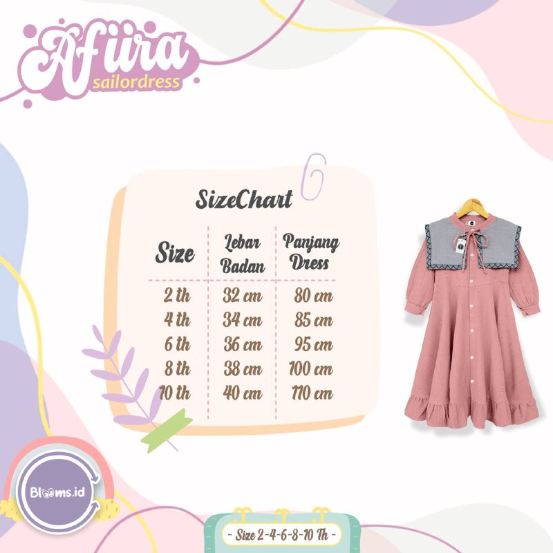 Afiira Sailor Dress by Blooms