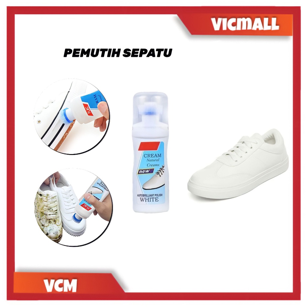 (VCM) Pemutih &amp; Pembersih Sepatu &amp; Sneakers