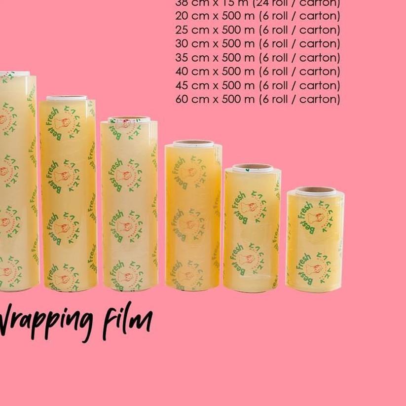 ○ Plastik Wrapping Best Fresh  / Plastik Wrapping Makanan ➨