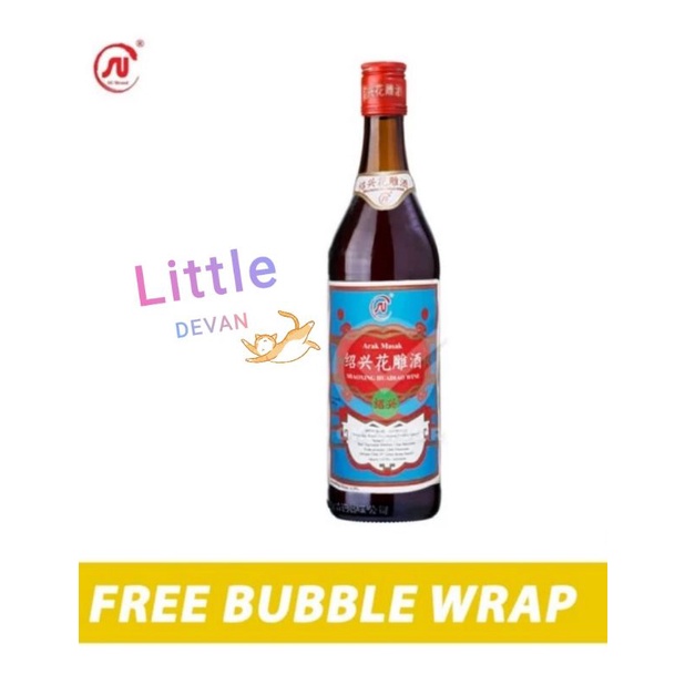 

Shaoxing Huadiao arakmasak 640 ml SU brand free bubble & dos