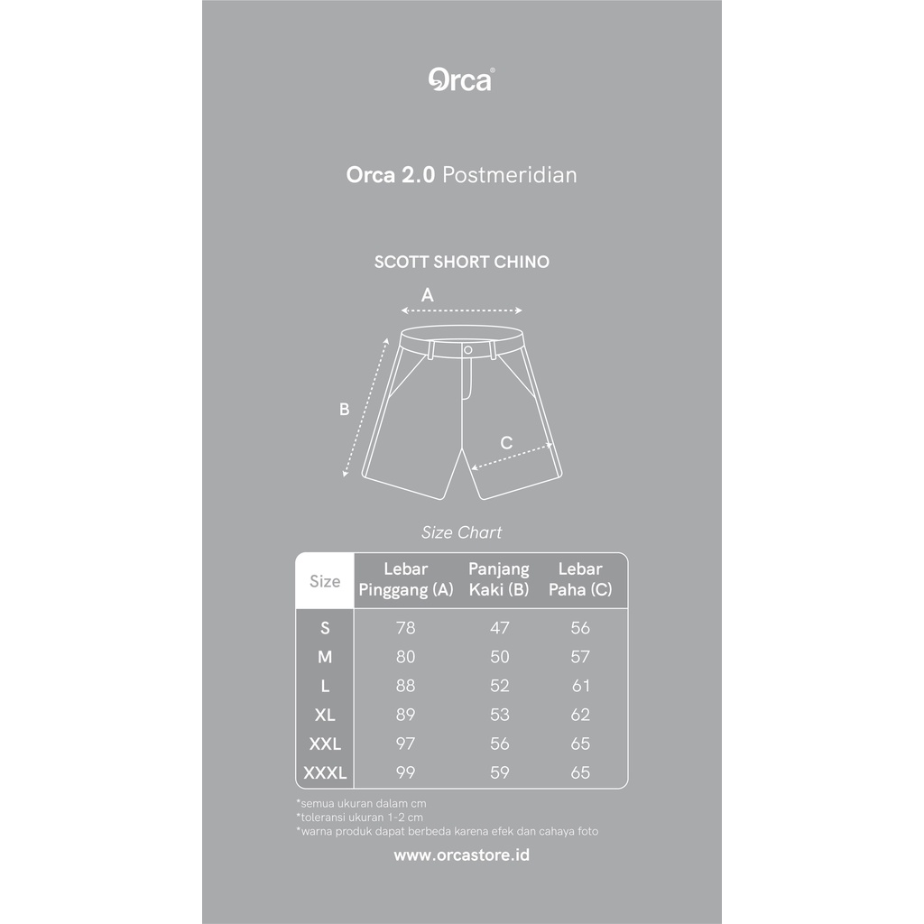 ORCA - Scott Short Chino Khaki