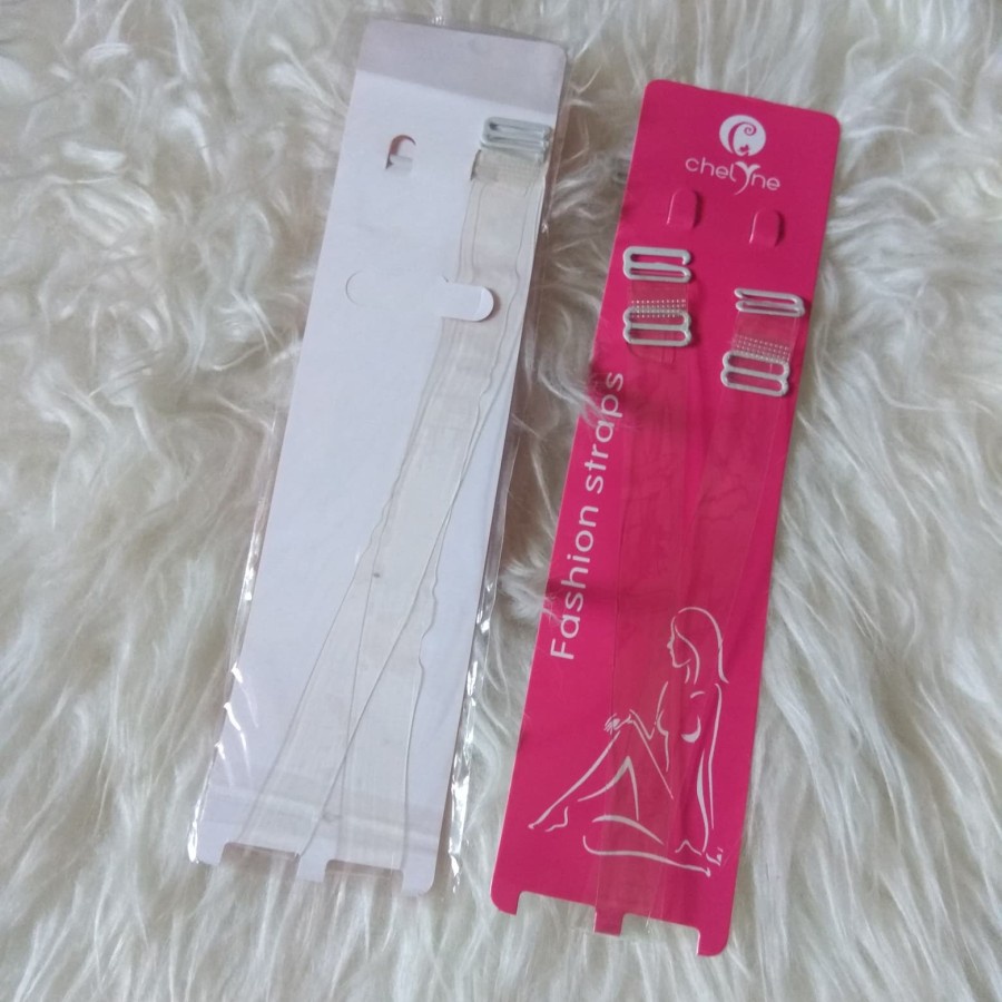 TALI BENING TRANPARAN CHELYNE - TALI BH BENING CHELYNE 1CM - 1.8CM - TALI BH TRANPARAN MEREK CHELYNE
