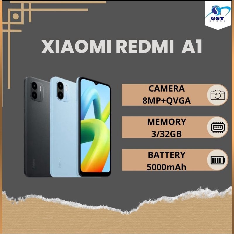 HP XIAOMI REDMI A1 RAM 3+2Gb INTERNAL 32gb TERMURAH!!!