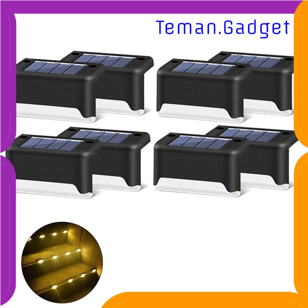 TG-LMP TaffLED Lampu Taman Hias Deck Light Solar Waterproof Warm White 8 PCS - L20