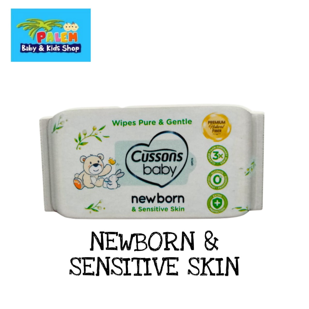 ORIGINAL Cussons Baby Wipes 50's (BUY 1 GET 1 FREE) / Cussons Wipes / Tissue Bayi