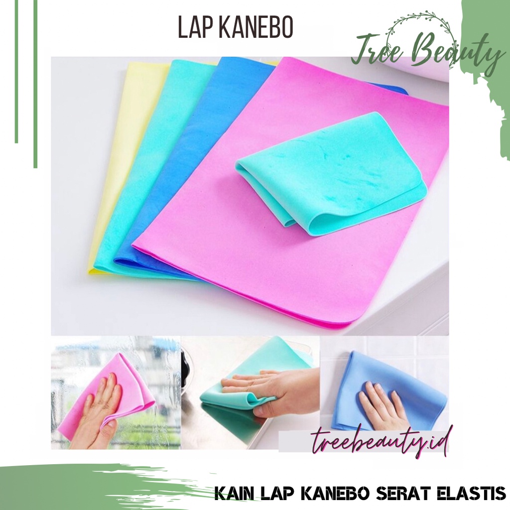 KAIN LAP KANEBO SERAT SINTETIS PVA DAYA SERAP TINGGI / CHAMOIS MAGIC TOWEL MICROFIBER