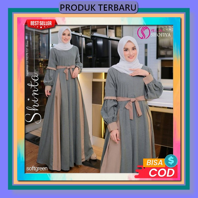 [Diskon Super] Gamis Sakura Katun Jepang Maxi Dewasa Jumbo Kekinian Terbaru 2021 / Baju Gamis Wanita