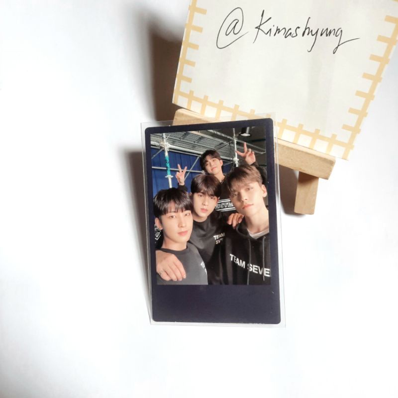 SEVENTEEN Tc Caratland HipHop Team Scoups Mingyu Vernon Wonwoo Official Photocard