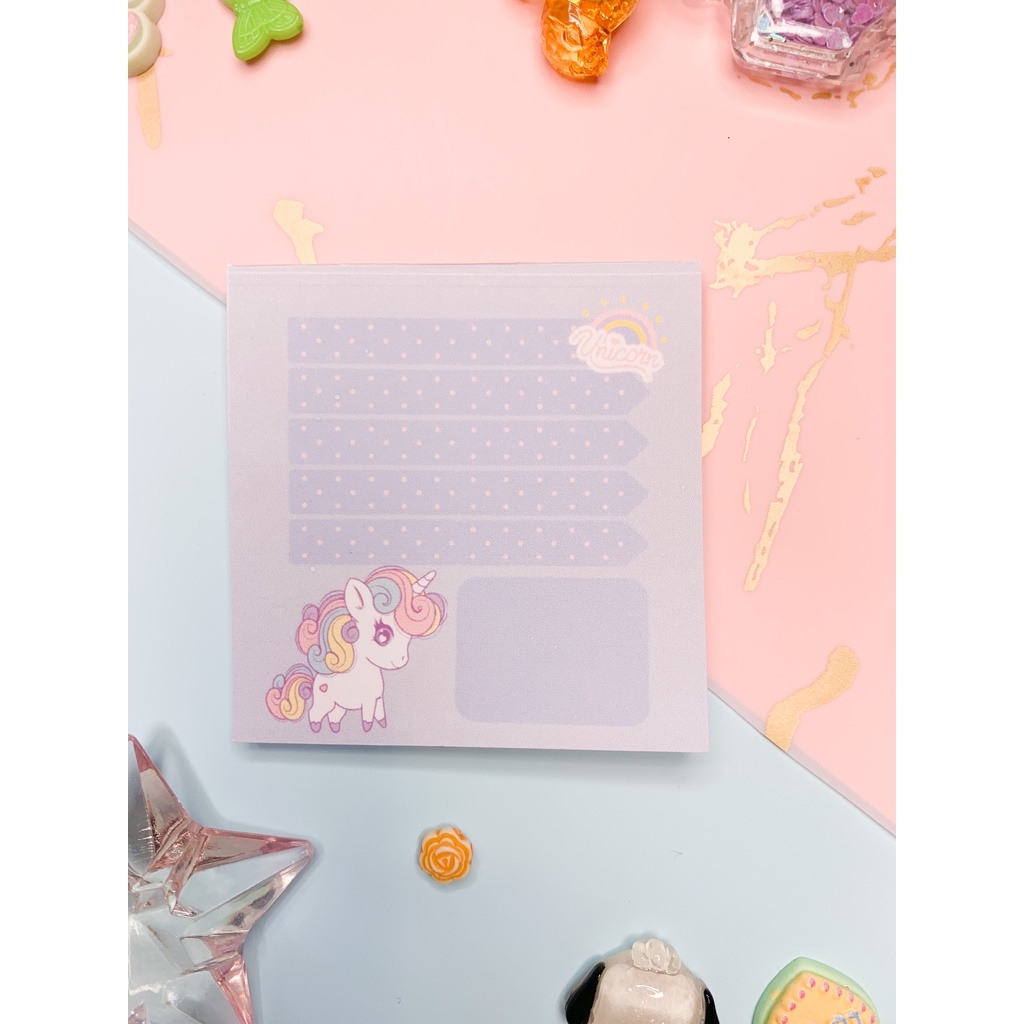 【GOGOMART】Kertas Memo Memopad Memo Notepad / Memo Catatan Bukan Sticky Notes Tempel - MM021