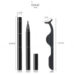 BULU MATA MAGNET 1 Set 3 Pcs / Eyelash Magnetic Eyeliner 3D Premium