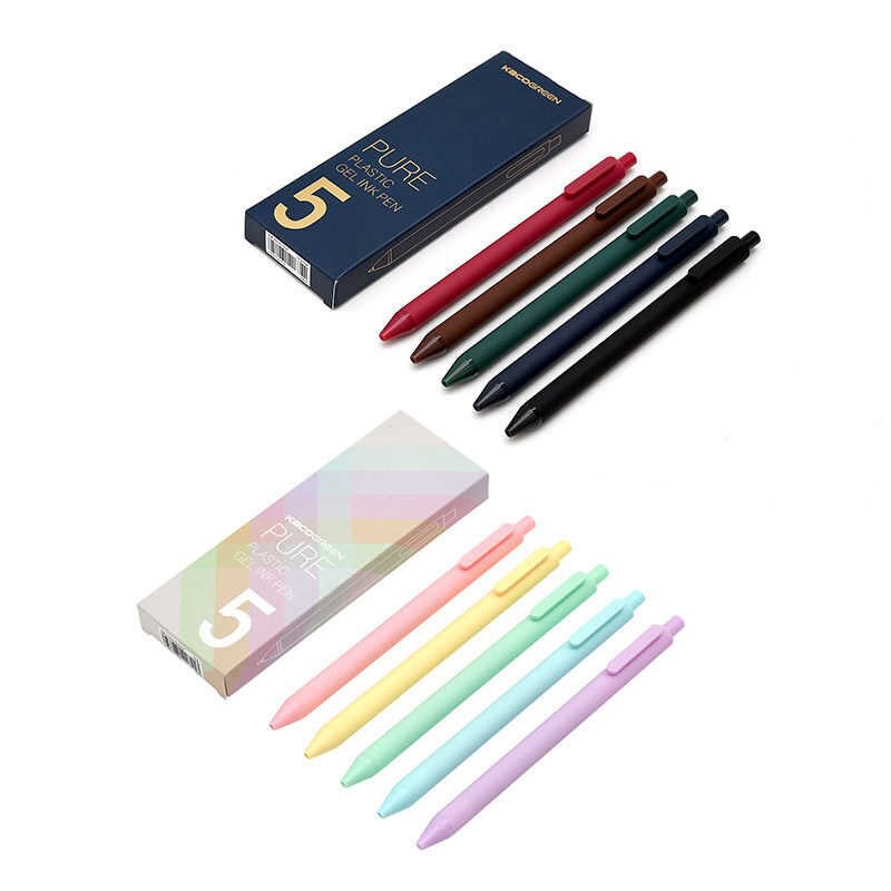 

Terlaris ✨ -YOUPIN KACO Sign Pens Durable 0.5mm Refill Signing Pens 5pcs/Pack- 2.2.23