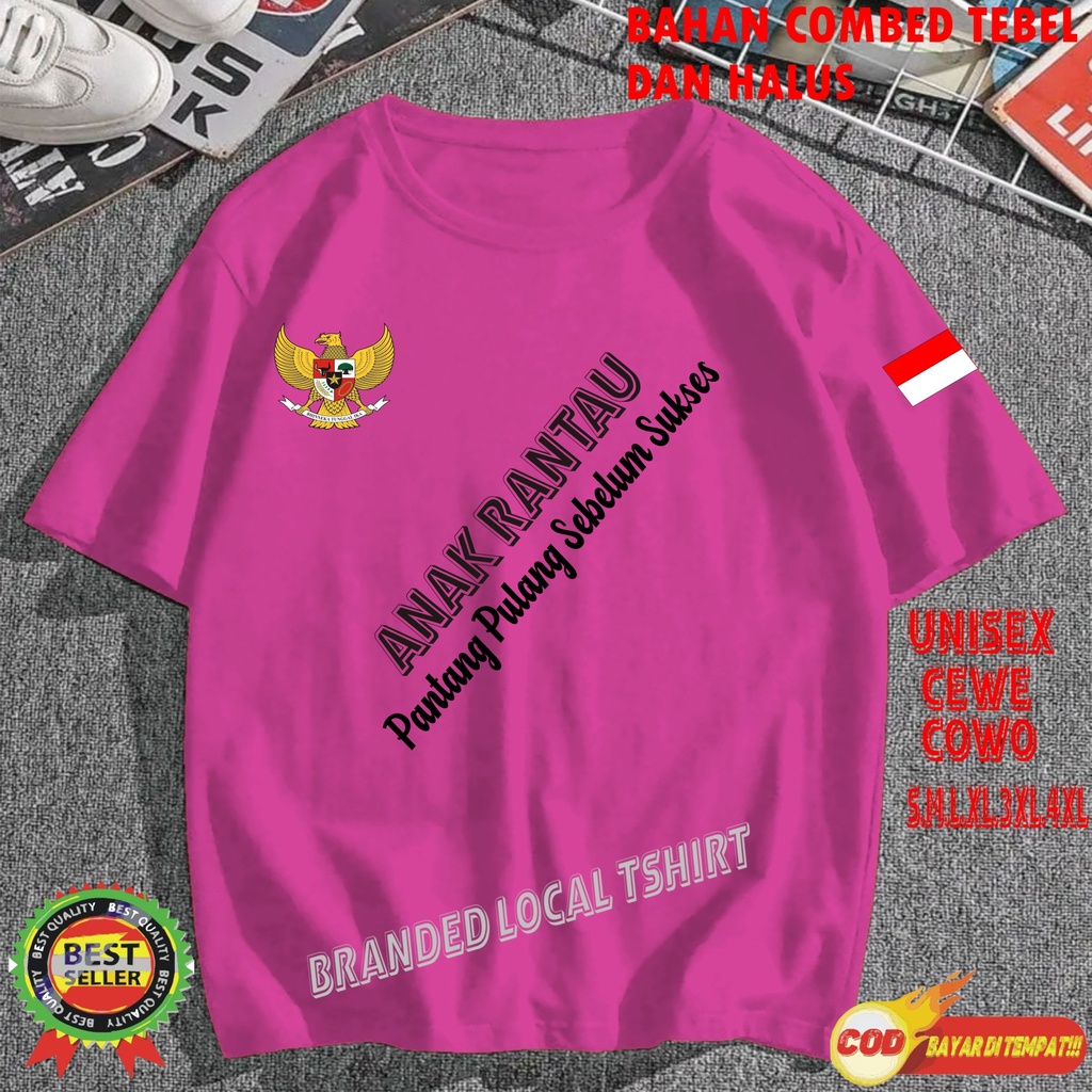 APPS Promo Diskon KaosNEW  ANAK RANTAU SUKSES Kaos Terlaris Kualitas Terjamin/Kaos Murah /Pakaian Pria pakaian Wanita/Kaos Distro Pria Kaos Promo/Best Seller