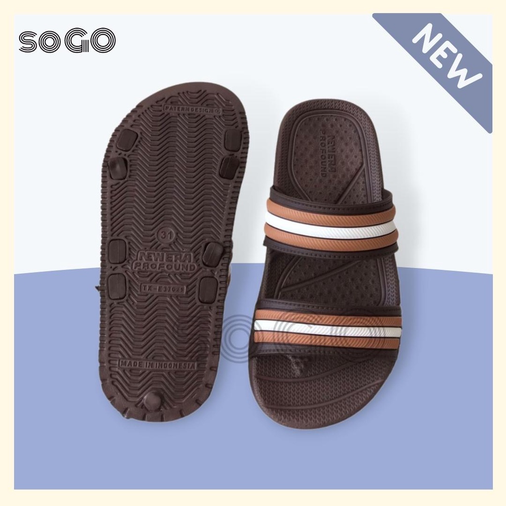 sogo New Era Sandal anak slop ban dua TK E37029