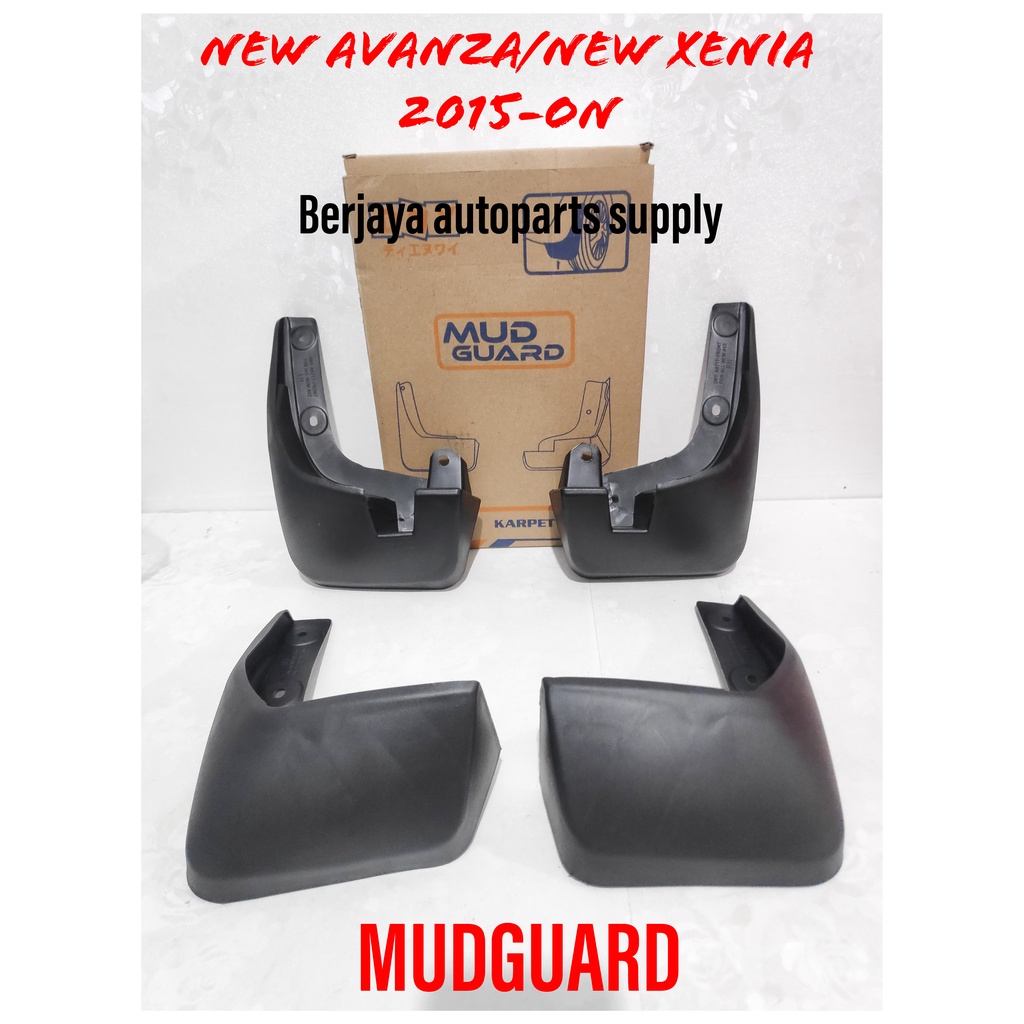 Mudguard Mobil Karpet Lumpur Avanza Innova Calya Xenia Kualitas Premium 1 set