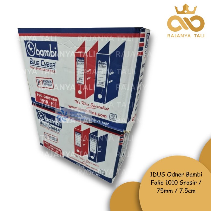 

1Dus Odner Bambi Folio 1010 Grosir / 75Mm / 7.5Cm