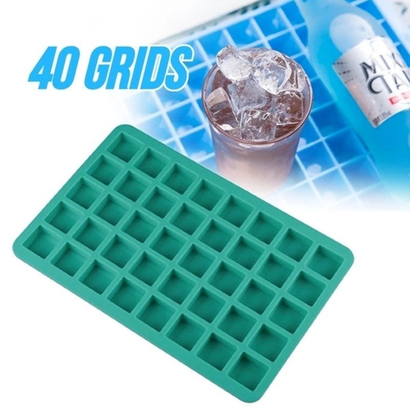40-Cavity Hard Candy Pralines Mold Silicone Mold Square Caramel Candy Baking Supplies Ice Cubes Sweets Making Chocolate Mold Chocolate Truffles Fondant