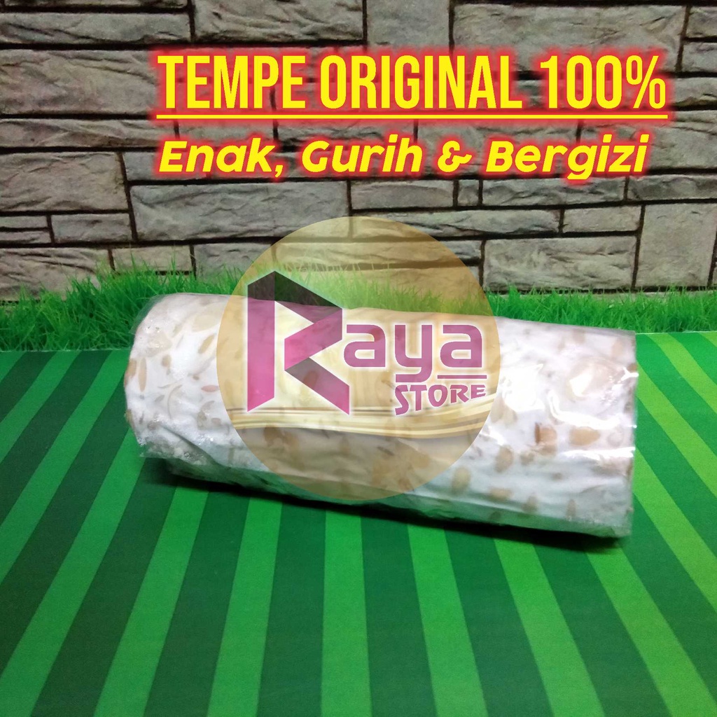 

Tempe Murni Kemasan Bulat