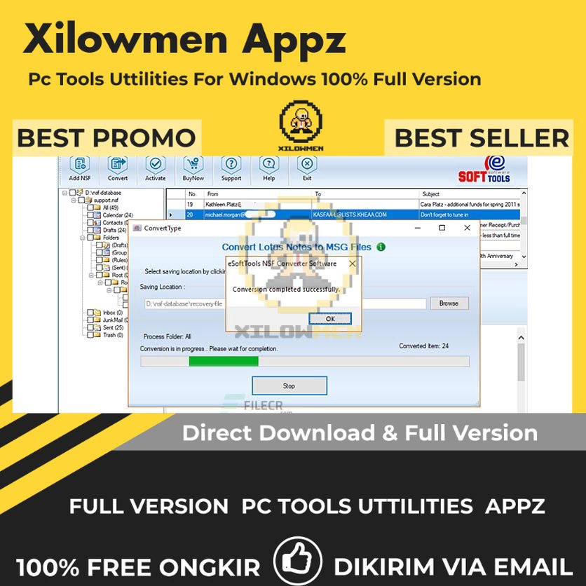 [Full Version] eSoftTools NSF to MBOX Converter Pro PC Tools Software Utilities Lifetime Win OS