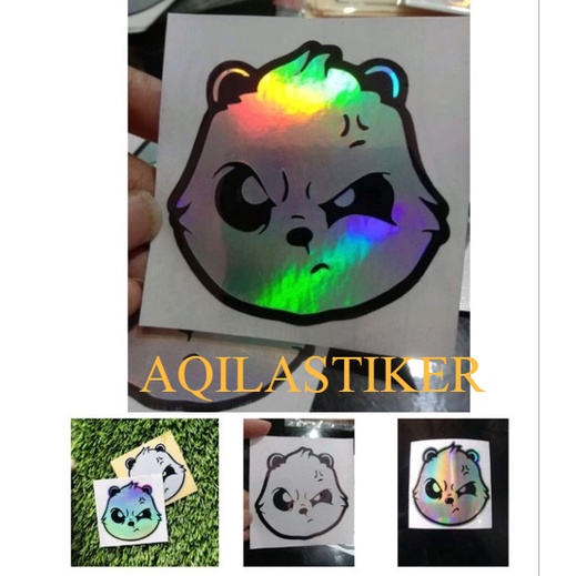 

STICKER ZERO PANDA LUCU STIKER MOTOR HP LAPTOP