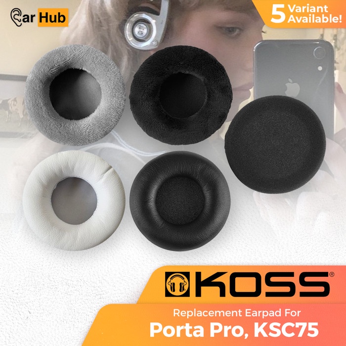 Busa Earpad Earcup Cushion Koss Porta Pro KSC75 KSC 75 Foam Bantalan