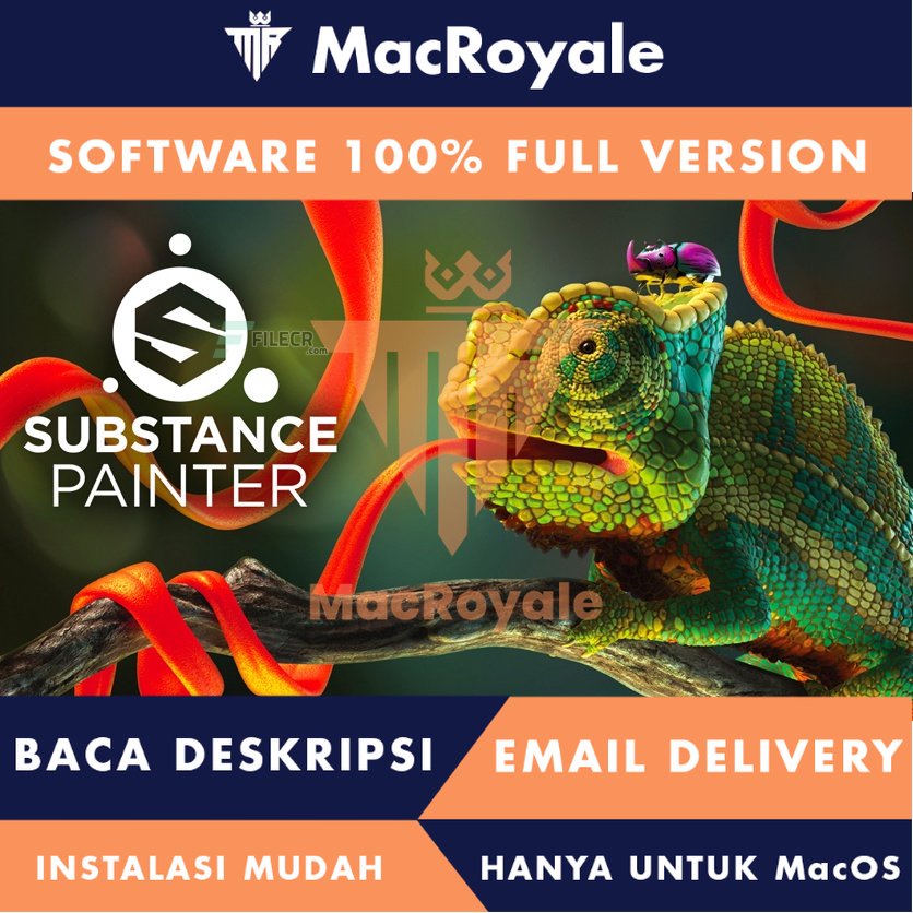 [MacOS] Allegorithmic Substance Painter Full Version Lifetime Full Garansi