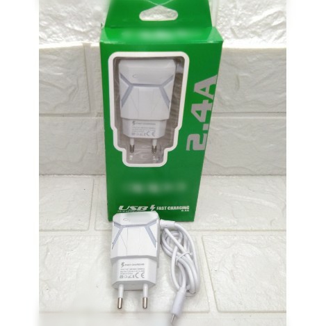 CHARGER LED BRANDED 2.4 A TRAVEL CAS HP BRAND FAST CHARGING TERMURAH