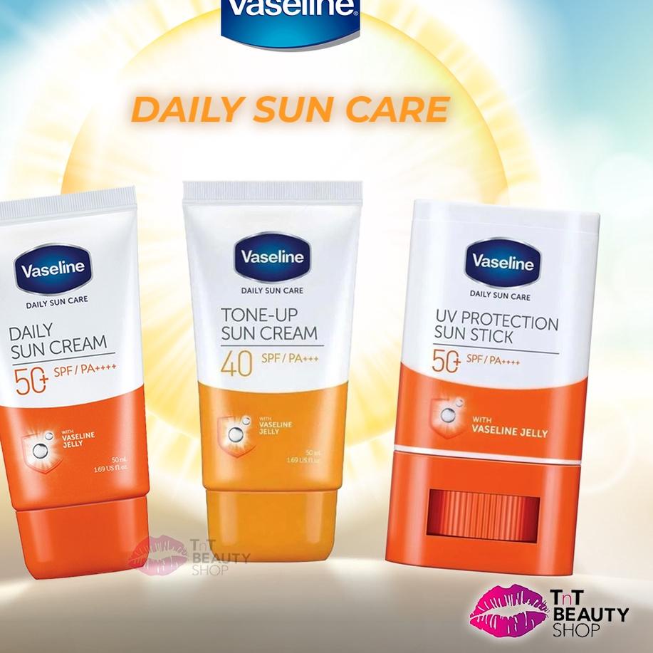 ♖ Vaseline Daily Sun Cream 50ml | Vaseline Tone Up Sun Cream 50 ml | Vaseline UV Protect Sun Stick ✾