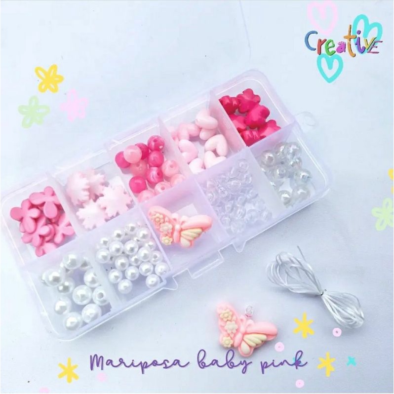 DIY Kotak Manik Meronce Variasi Mariposa