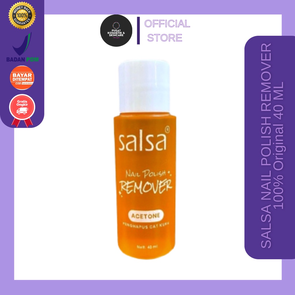 SALSA NAIL POLISH REMOVER | 40 ml | 80 ml | 100ml