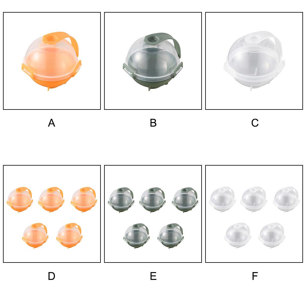 Ice Ball Cetakan Freezer Bulat Anggur Kopi Teh Susu Sphere Icing Cube Maker Bar Bisa Dicuci Anti Bocor Cetakan Aksesori