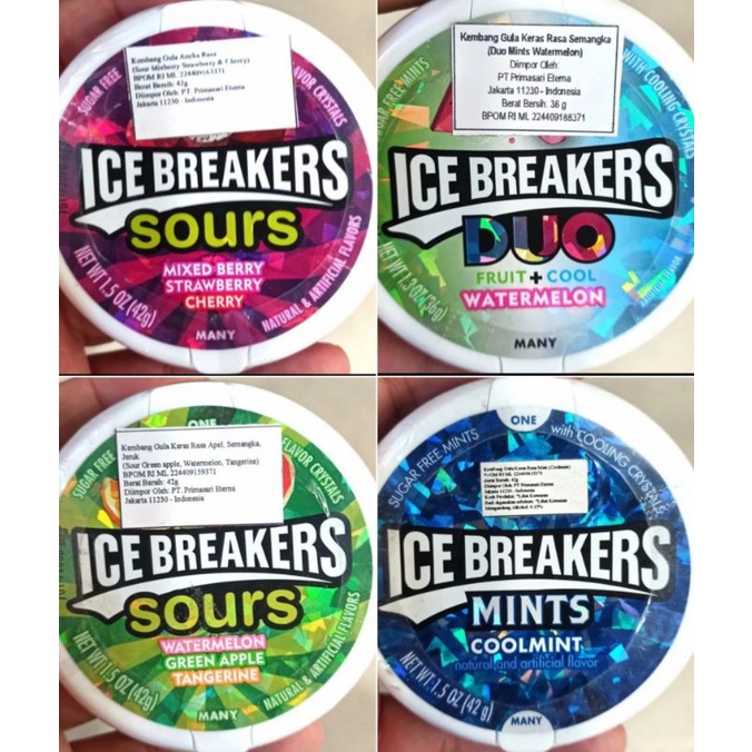 

Ice Breakers Permen Aneka Rasa 42g / Permen Ice Breakers All ( USA )