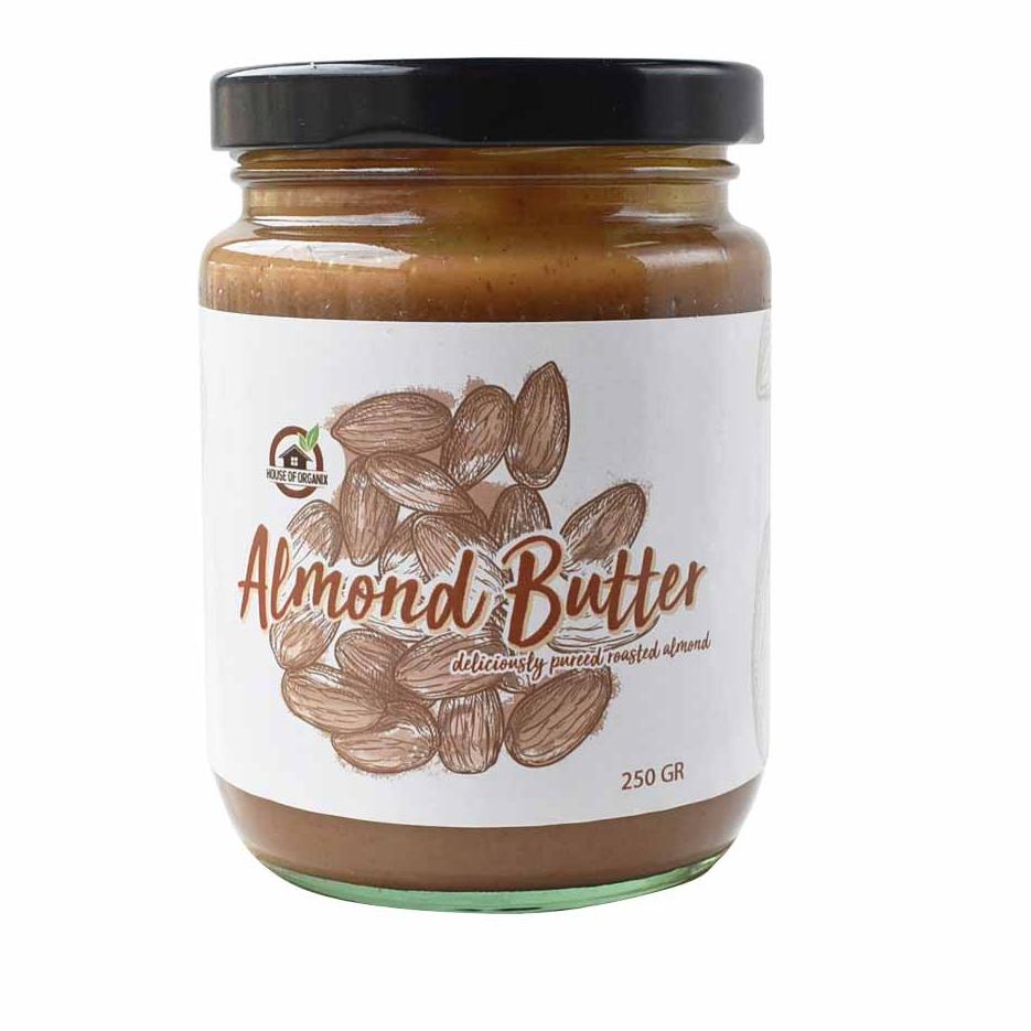 

➬ HouseOfOrganix Natural Almond Butter Original - 250 Gr ✪
