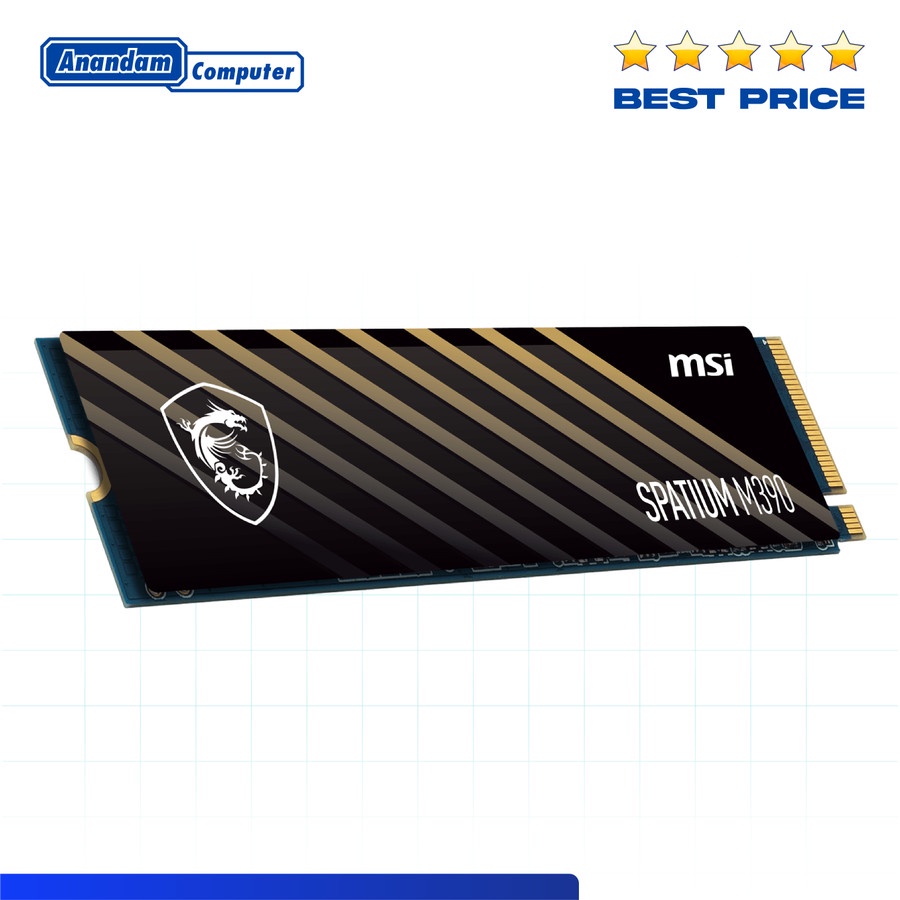 MSI SPATIUM M390 1TB M.2 NVMe SSD