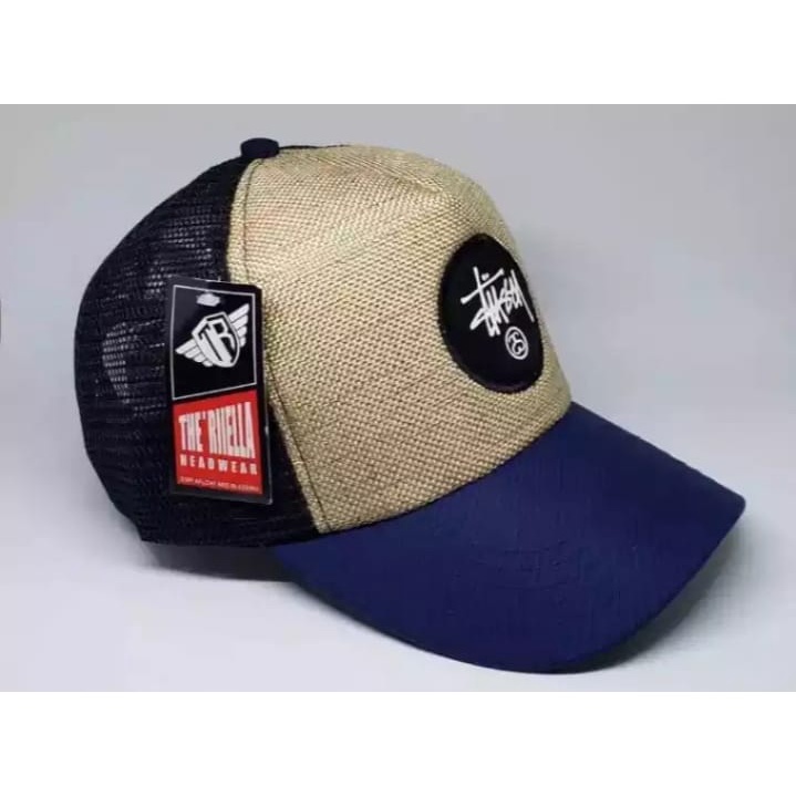 Topi jaring/Trucker distro Original/Aksesoris Fashion Pria