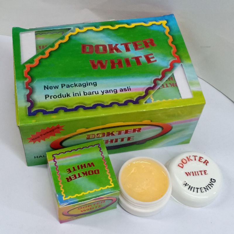 CREAM DOKTER WHITE SUPER / LUSINAN TUTUP TIMBUL