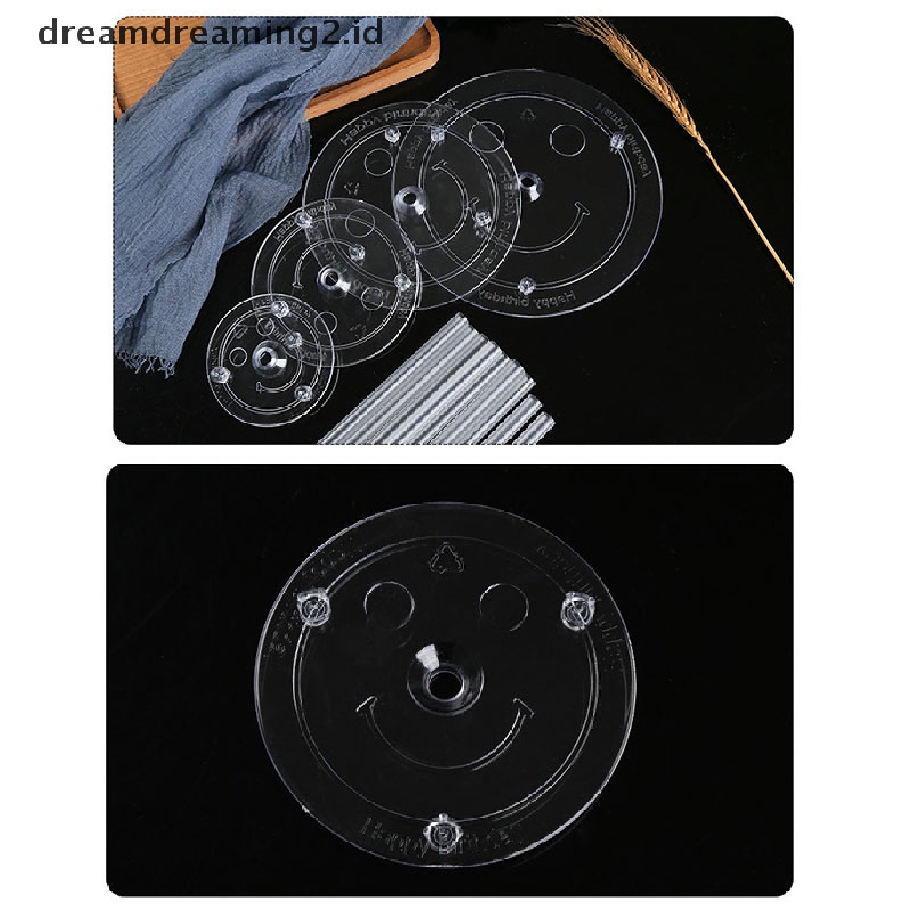 (dream) Bingkai Penyangga Kue Praktis Cake Stand Bulat 4per6 /8 /10 /12inch Multi-layer.