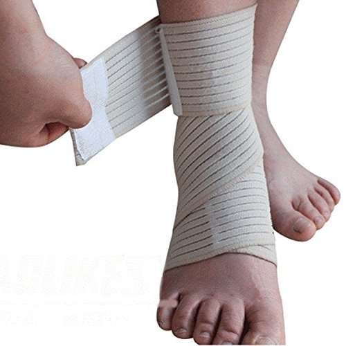 Bandage Compression Strap / Elbow Support /Ankle Support /Knee Support - Putih