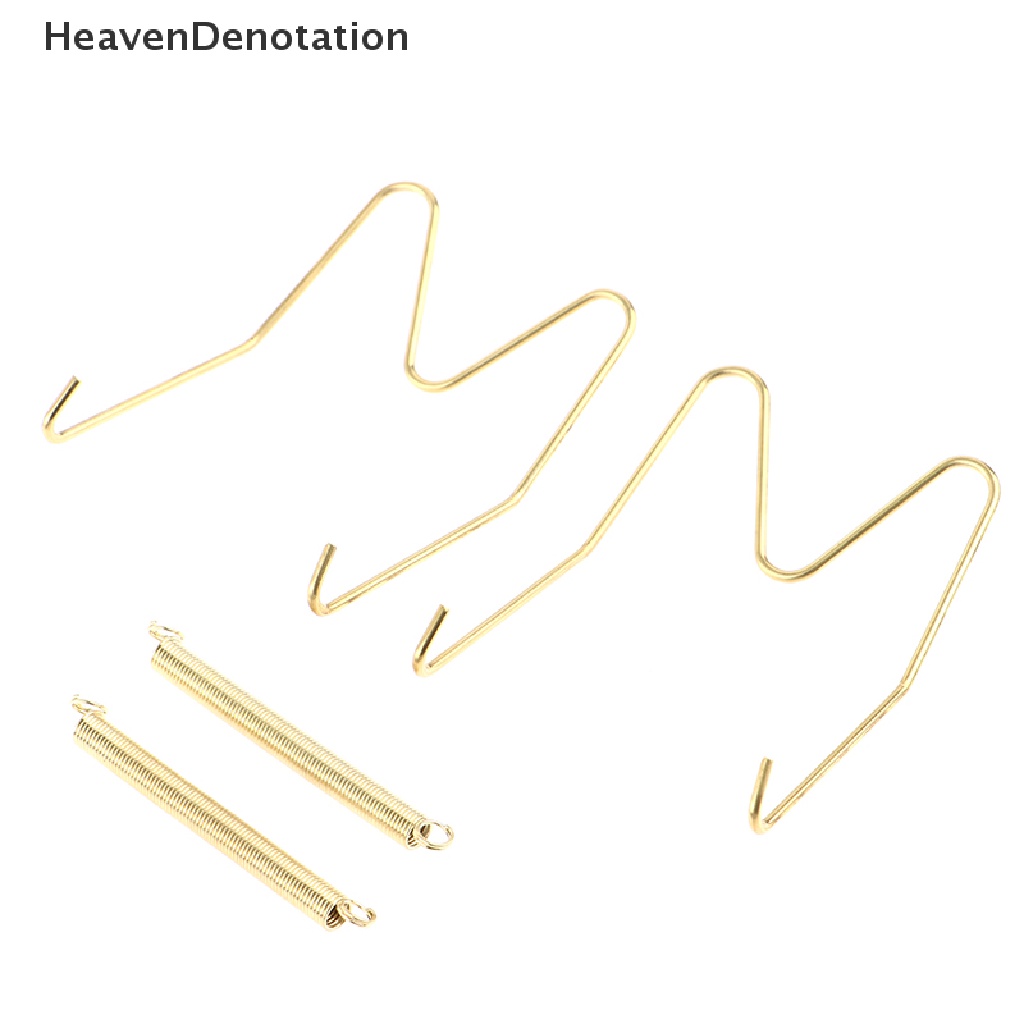 [HeavenDenotation] Gantungan Piring Pajangan Dinding Tipe W Dekorasi Dish Spring Holder Invisible Hook HDV