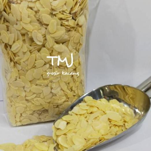 

➴ ALMOND SLICE MENTAH 1 Kg (Irisan tipis) ♠