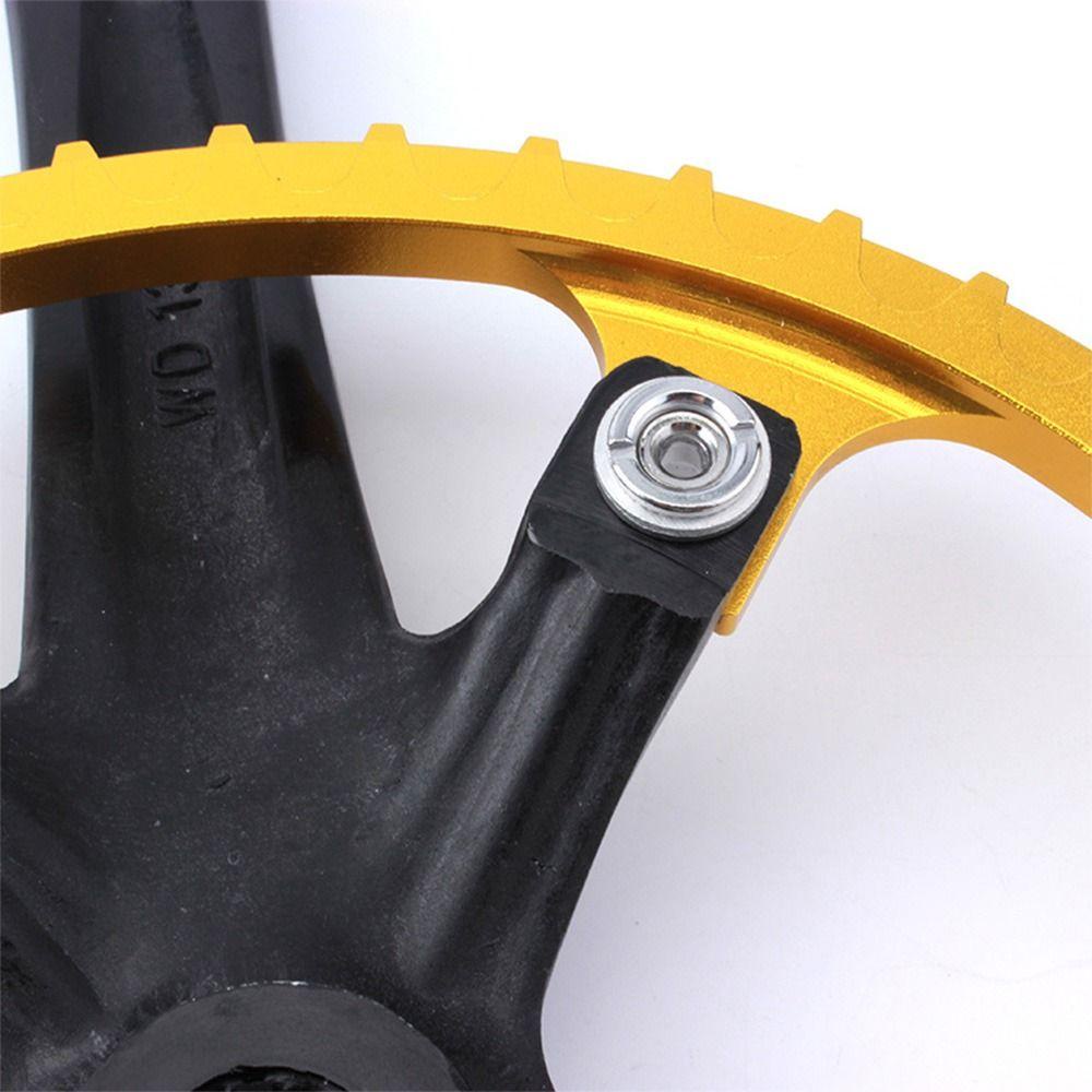 R-FLOWER 10pcs Sekrup Roda Rantai Tebal 2mm Single Crankset Baut Aluminium Part Sepeda