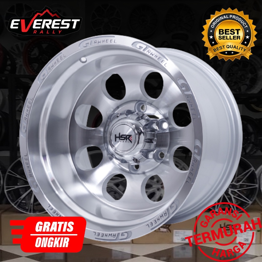 Velg Mobil Hardtop Terrano PCD 5x139,7 DUFFY HSR Velg Lebar 10 Ring 15
