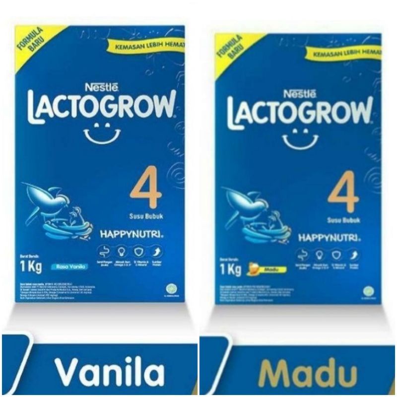 

Lactogrow 4 vanila/madu 1 kg