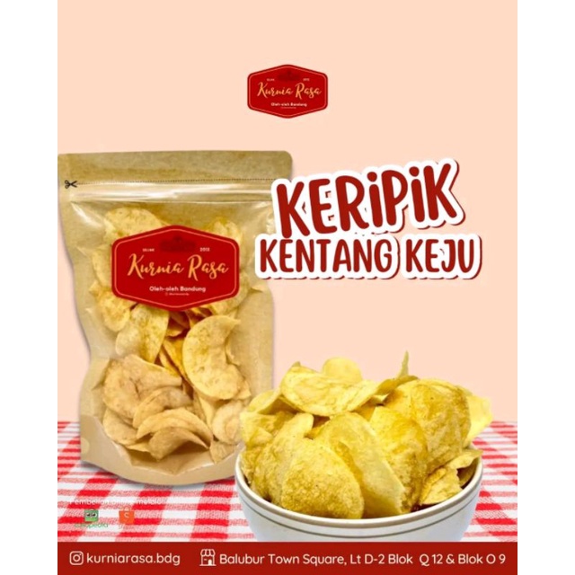 

Keripik Kentang Keju Manohara 250 gram / Kurniarasa