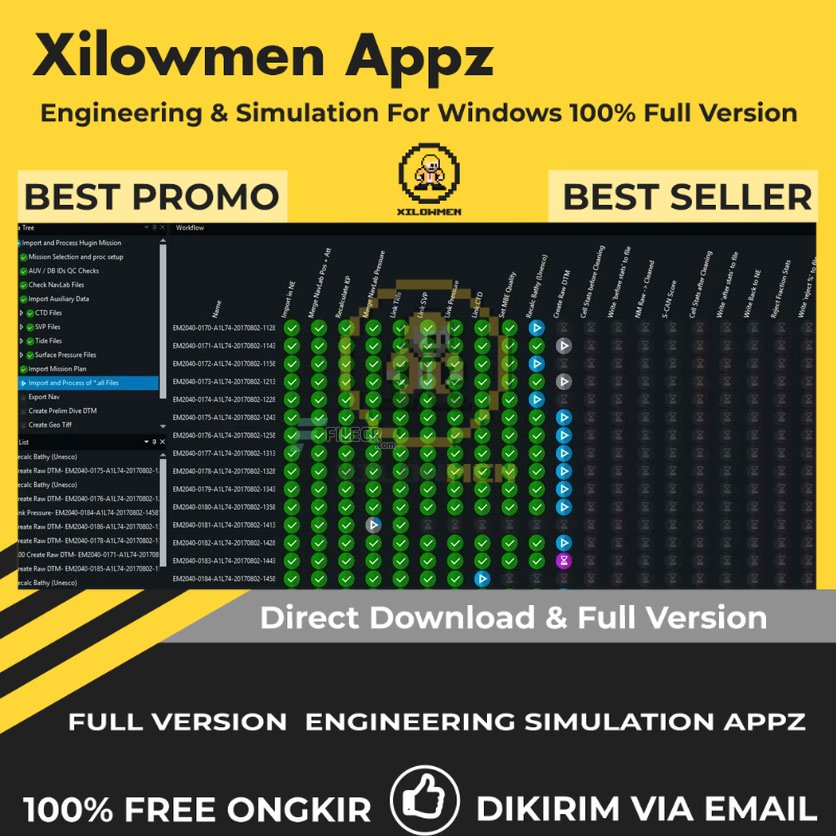 [Full Version] EIVA Workflow Manager Pro Engineering Software Lifetime Win OS