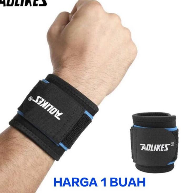 Model Terjamin deker pergelangan tangan # pelindung pergelangan tangan # Support Gym Bandage Wrist S
