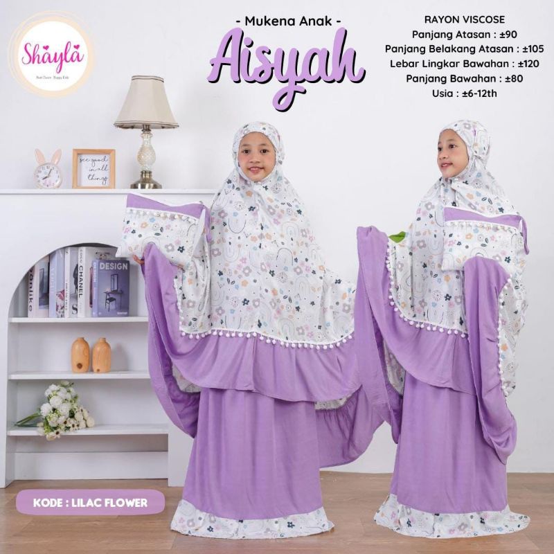 Berbin Aisyah Mukena Anak