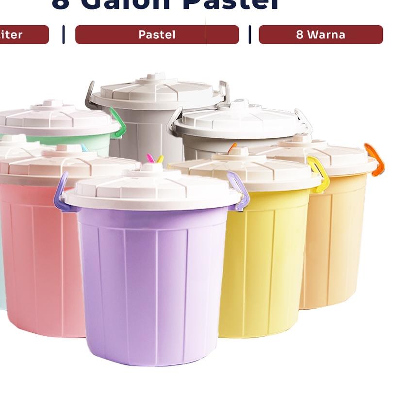 ❅ Indokurnia Ember Hongkong 8 Galon Pastel ○