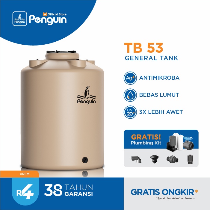 Penguin Tangki | Toren | Tandon Air TB 53 500 liter
