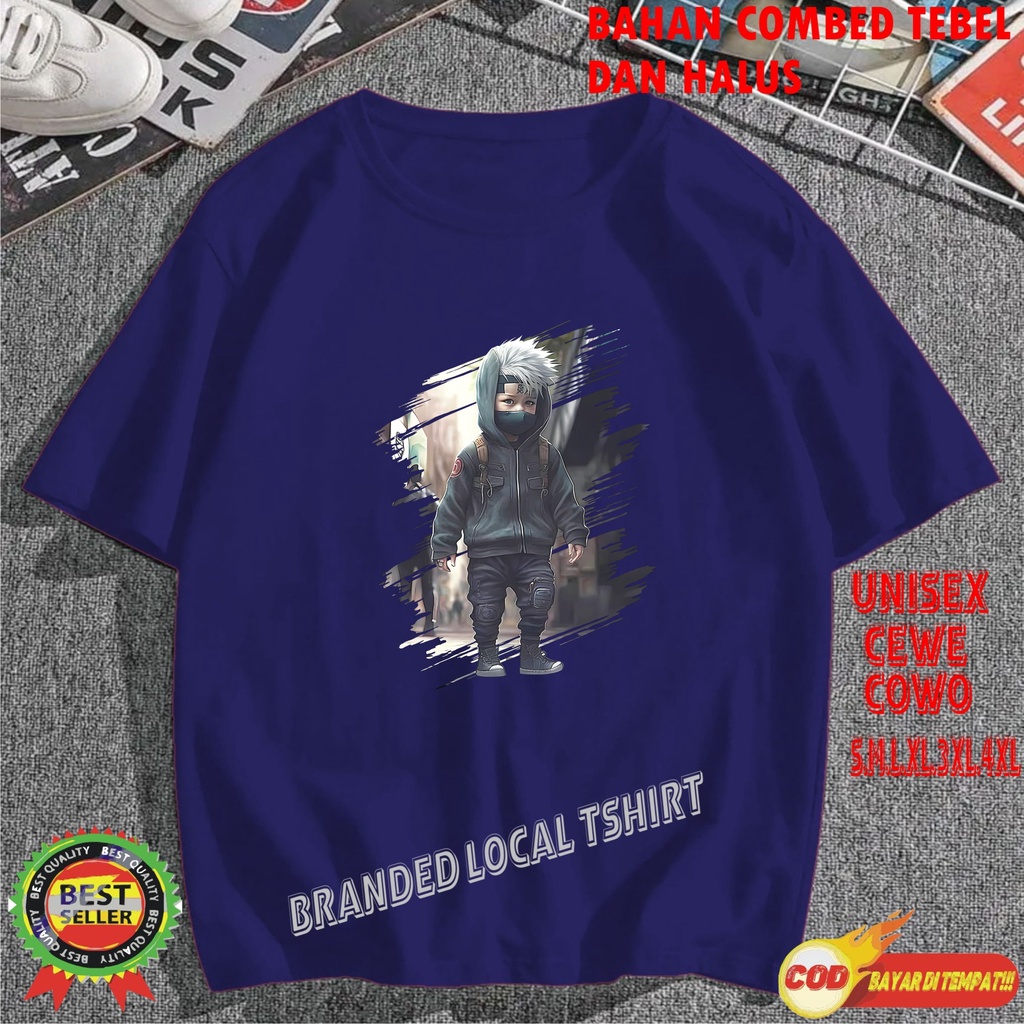 APPS Promo Kaos ANIME NARUTO AT SHAZUKE BERDIRI Kaos Terlaris Kualitas Terjamin/Kaos Murah /Pakaian Pria pakaian Wanita/Kaos Distro Pria Kaos Promo/Best Seller